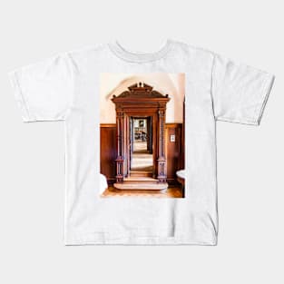 Doorway in Ittingen Charterhouse, Switzerland Kids T-Shirt